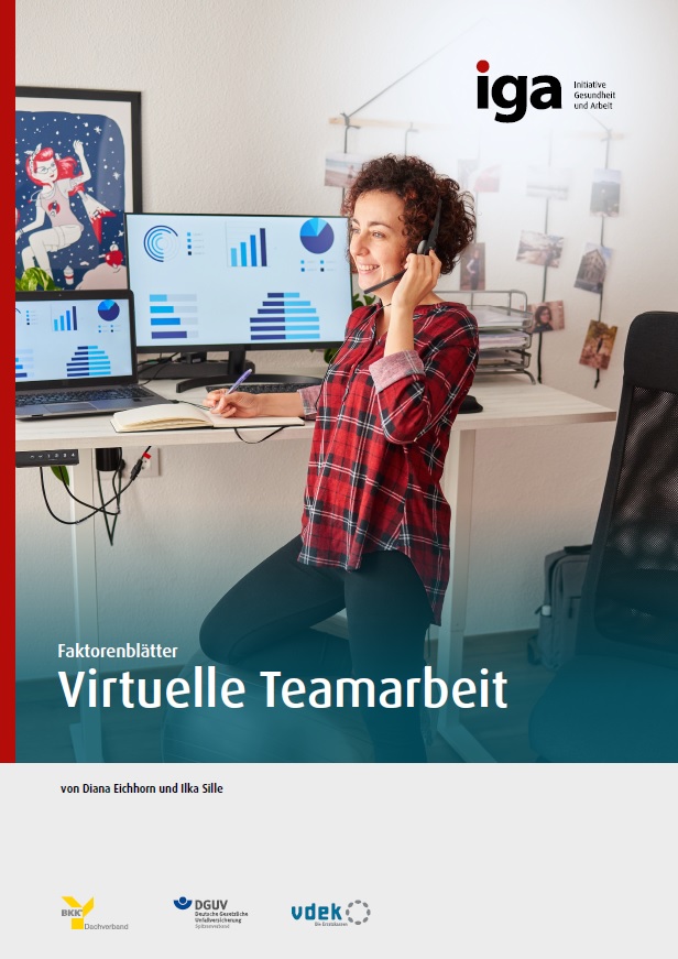 Titelbild der Faktorenblätter Virtuelle Teamarbeit