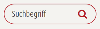 Das Feld für die Suche: hier geben Sie den Suchbegriff ein.